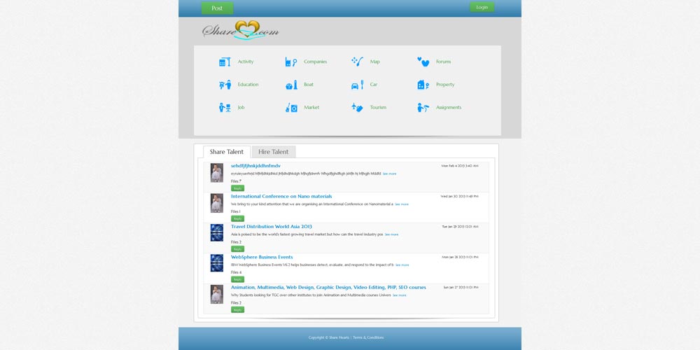 Social Interaction Site